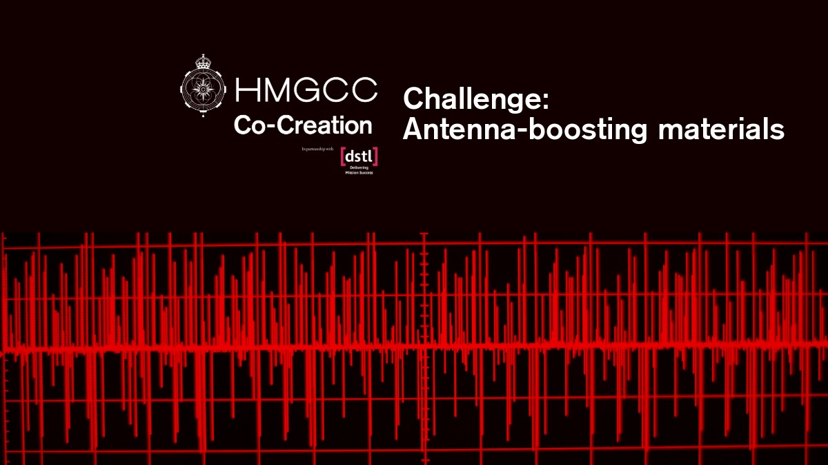 HMGCC Co-Creation: Antenna-boosting materials sought in latest challenge