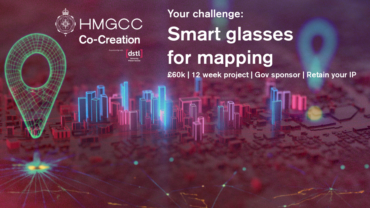 HMGCC Co-Creation: Smart glasses for mapping 