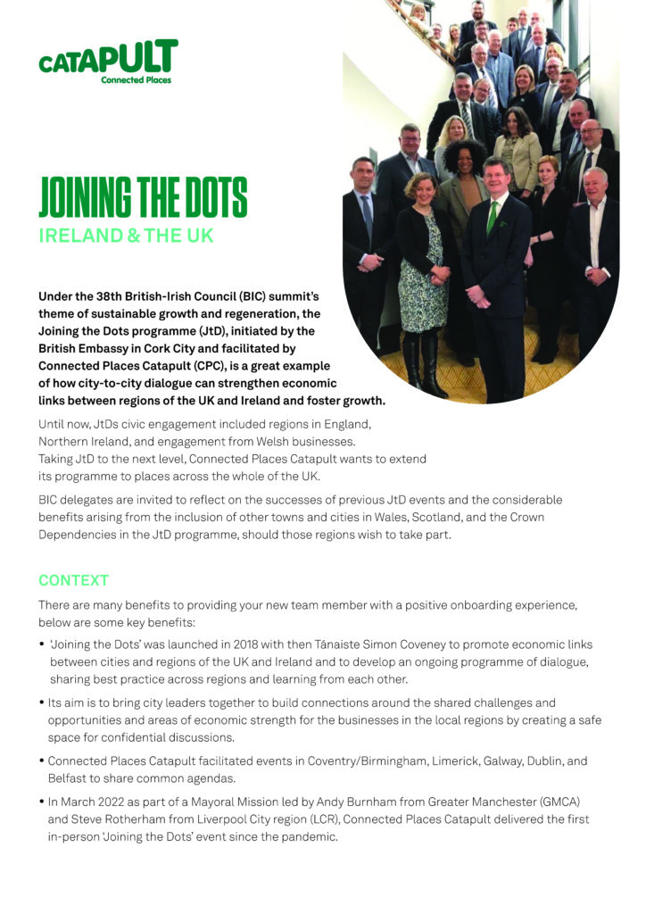 Joining the Dots - Connected Places Catapult